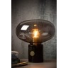 CHARLIZE galda lampa Ø23 cm 1 x 40 W E27 melna (Lucide)