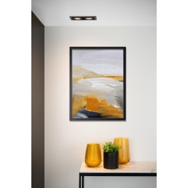 CHIMNEY iebūvējamais prožektors 2xGU10 melna (Lucide)