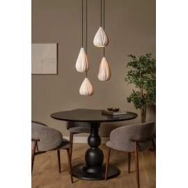CINZIA piekaramā lampa Ø55,5 cm 4xE27 balta (Lucide)