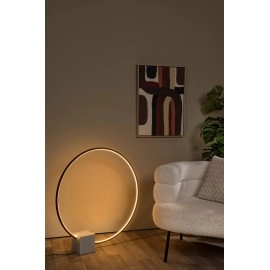 CIRKELIS LED galda lampa 24 W 3000 K melna (Lucide)