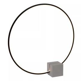 CIRKELIS LED galda lampa 24 W 3000 K melna (Lucide)