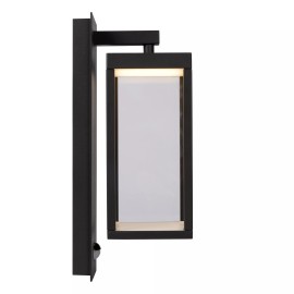CLAIRETTE āra sienas lampa 1 × 13 W Integrated LED 3000K antracīta (Lucide)