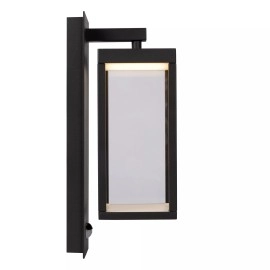 CLAIRETTE LED āra sienas lampa ar kustības un krēslas sensoru 1 × 13 W 3000K antracīta (Lucide)