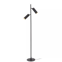 CLUBS stāvlampa 2xGU10 melna