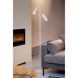 CLUBS stāvlampa 2xGU10 balta