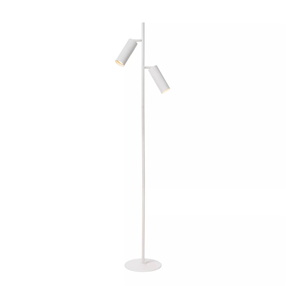 CLUBS stāvlampa 2xGU10 balta