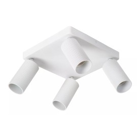 CLUBS griestu spot gaismeklis 4xGU10 balts