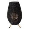 COLIN āra galda lampa 3W melna (Lucide)