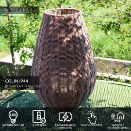 COLIN — āra galda lampa, LED, dimmējama, 3W, dabīgā (Lucide)