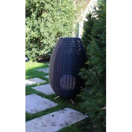 COLIN — āra stāvlampa, LED, dimmējama, 3W, melna (Lucide)