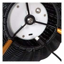 COLIN — āra stāvlampa, LED, dimmējama, 3W, melna (Lucide)