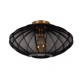 CORINA griestu lampa Ø40 cm 1xE27 melna (Lucide)