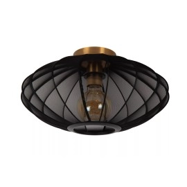 CORINA griestu lampa Ø40 cm 1xE27 melna (Lucide)