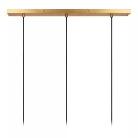 CORINA piekaramā lampa 3xE27 melna (Lucide)