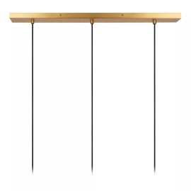 CORINA piekaramā lampa 3xE27 melna (Lucide)