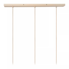 CORINA piekaramā lampa 3xE27 krēmkrāsas (Lucide)