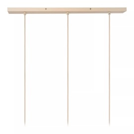 CORINA piekaramā lampa 3xE27 krēmkrāsas (Lucide)