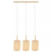 CORINA piekaramā lampa 3xE27 krēmkrāsas (Lucide)