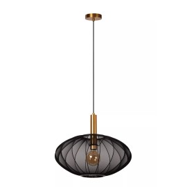 CORINA piekaramā lampa Ø50 cm 1xE27 melna (Lucide)