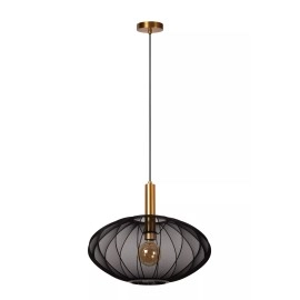 CORINA piekaramā lampa Ø50 cm 1xE27 melna (Lucide)