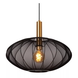 CORINA piekaramā lampa Ø50 cm 1xE27 melna (Lucide)