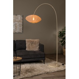 CORINA loka stāvlampa 131x55 cm E27 krēmkrāsa (Lucide)