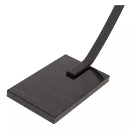 CURVE lokveida LED stāvlampa 15 W 2700K melna (Lucide)