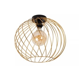 DANZA griestu lampa Ø40 cm 1xE27 matēta zelta/misiņa (Lucide)