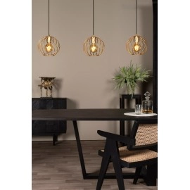DANZA piekarama lampa 3xE27 matēta zelta/misiņa (Lucide)