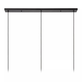 DANZA piekarama lampa 3xE27 melna (Lucide)