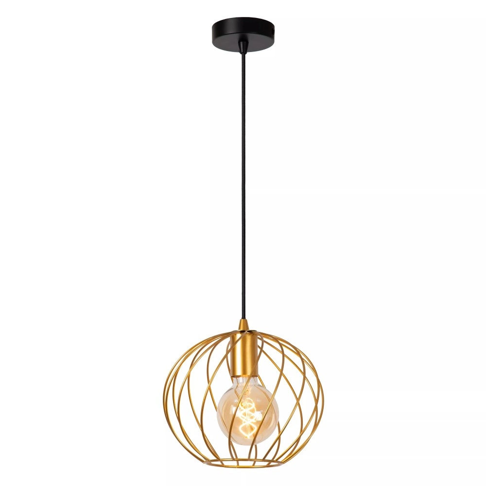 DANZA piekarama lampa Ø25 cm 1xE27 matēta zelta/misiņa (Lucide)