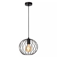 DANZA piekarama lampa Ø25 cm 1xE27 melna (Lucide)