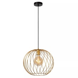 DANZA piekarama lampa Ø40 cm 1xE27 matēta zelta/misiņa (Lucide)