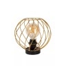 DANZA galda lampa Ø25 cm 1xE27 matēta zelta/misiņa (Lucide)