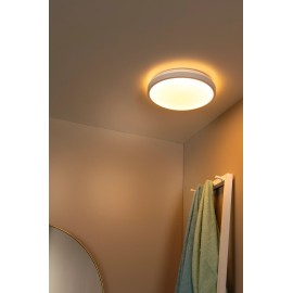 DASHER vannas istabas griestu gaismeklis Ø34,8 cm LED 18 W balts (Lucide)
