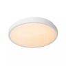 DASHER vannas istabas griestu gaismeklis Ø34,8 cm LED 18 W balts (Lucide)