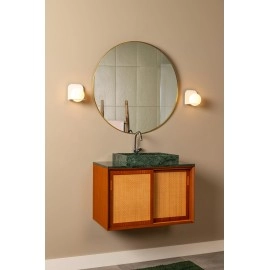 DAVY vannas istabas sienas lampa 1x33W G9 IP44 balta (Lucide)