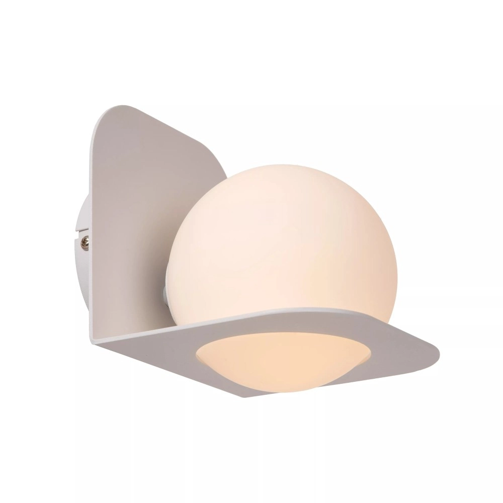 DAVY vannas istabas sienas lampa 1x33W G9 IP44 balta (Lucide)