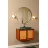 DAVY vannas istabas sienas lampa 1x33W G9 IP44 pelēka (Lucide)