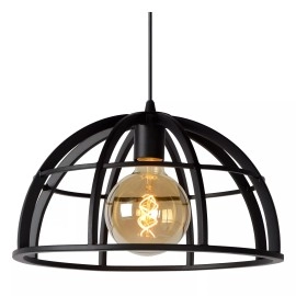 DIKRA piekaramā lampa Ø40 cm 1xE27 melna (Lucide)
