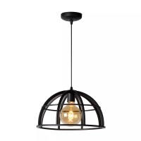 DIKRA piekaramā lampa Ø40 cm 1xE27 melna (Lucide)