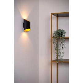 DILETTA sienas lampa 1 x 40 W G9 melna (Lucide)