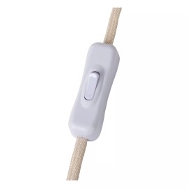 Galda lampa DOREDOS Ø20 cm 1xE27 25W krēmkrāsas (Lucide)