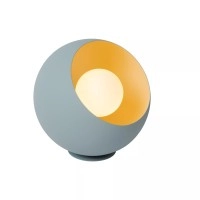 Galda lampa DOREDOS Ø20 cm 1xE27 25W pastelzila (Lucide)