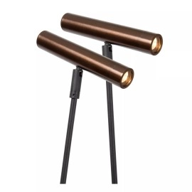 DUARTE stāvlampa 2 x 4 W G9 kafijas krāsa (Lucide)