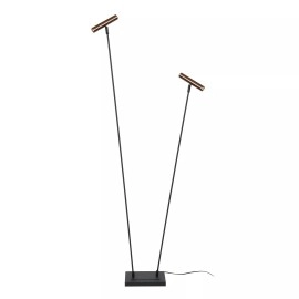 DUARTE stāvlampa 2 x 4 W G9 kafijas krāsa (Lucide)