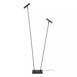 DUARTE stāvlampa 2 x 4 W G9 kafijas krāsa (Lucide)