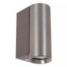 DUPLA sienas spotlampa 6,2 cm x 4 cm x 6 cm GU10 (MR11) 1x3.8W pelēka dzelzs (Lucide)