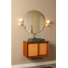 ELDA vannas istabas sienas lampa 1x33W G9 IP44 matēta zelta / misiņa (Lucide)