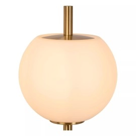 ELDA vannas istabas sienas lampa 1x33W G9 IP44 matēta zelta / misiņa (Lucide)